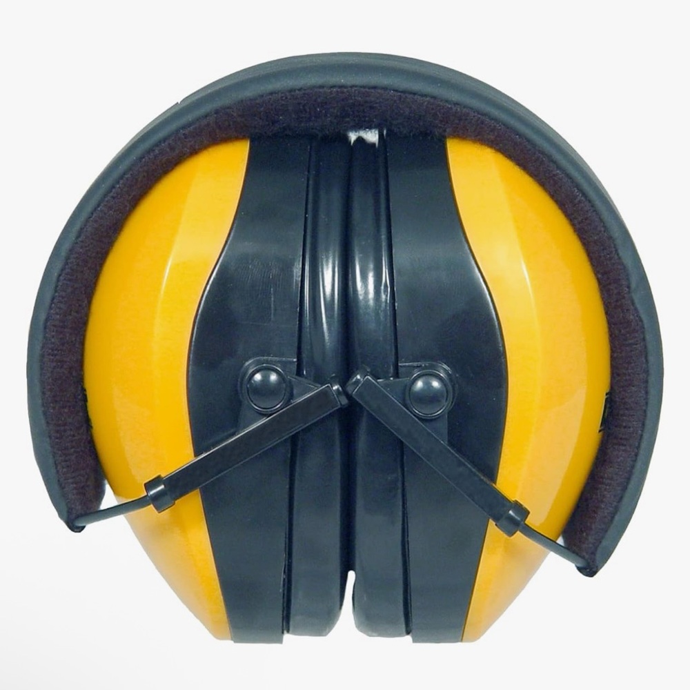 Yellow and Black Noise-Cancelling Headphones